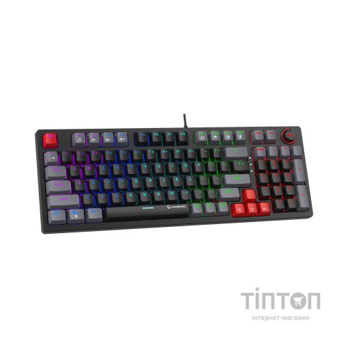 Клавіатура GamePro MK120B LED Blue Switches USB Black (MK120B)