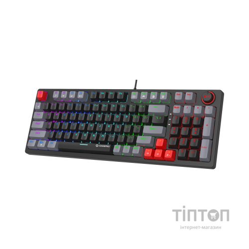 Клавіатура GamePro MK120B LED Blue Switches USB Black (MK120B)