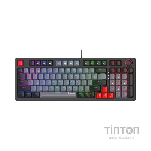 Клавіатура GamePro MK120B LED Red Switches USB Black (MK120R)
