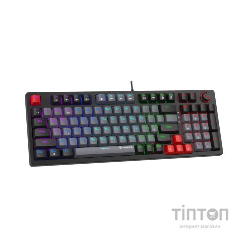 Клавіатура GamePro MK120B LED Red Switches USB Black (MK120R)