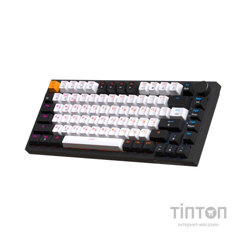 Клавіатура GamePro MK160B Hot-Swap Red Swich RGB USB UA Black (MK160B)