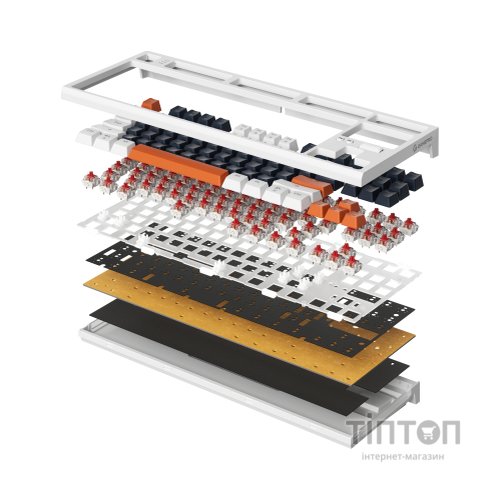 Клавіатура GamePro MK180B Hot-Swap Red Swich RGB USB UA Black (MK180B)