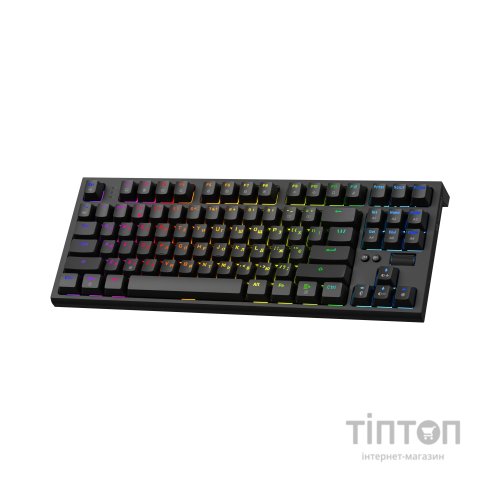 Клавіатура GamePro MK180B Hot-Swap Red Swich RGB USB UA Black (MK180B)