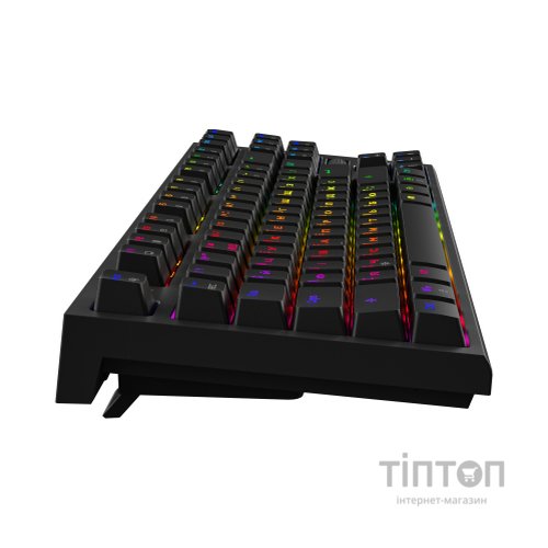 Клавіатура GamePro MK180B Hot-Swap Red Swich RGB USB UA Black (MK180B)