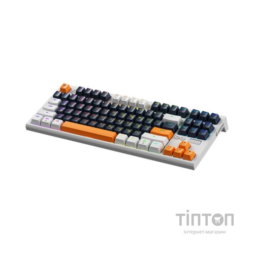 Клавіатура GamePro MK180W Hot-Swap Red Swich RGB USB UA White (MK180W)