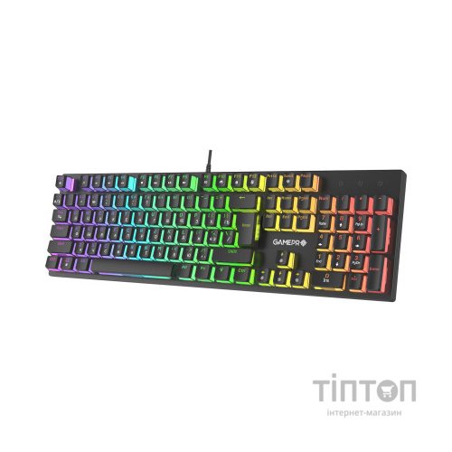 Клавіатура GamePro MK85R Red Switch RGB USB Black (MK85R)
