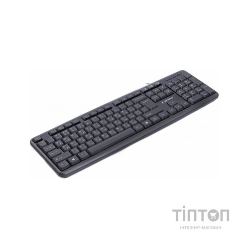 Клавіатура Gembird KB-103-UA чорна, PS/2