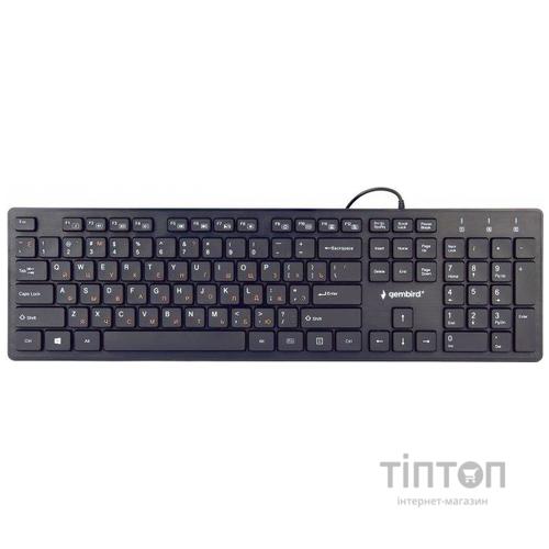 Клавіатура Gembird KB-MCH-03-UA USB Black (KB-MCH-03-UA)