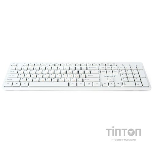 Клавіатура Gembird KB-MCH-03-W-UA USB White (KB-MCH-03-W-UA)