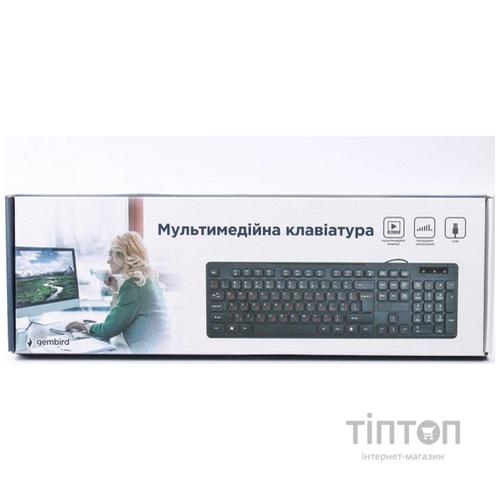 Клавіатура Gembird KB-MCH-04-UA USB Black (KB-MCH-04-UA)