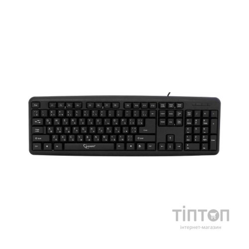 Клавіатура Gembird KB-U-103-UA чорна, USB