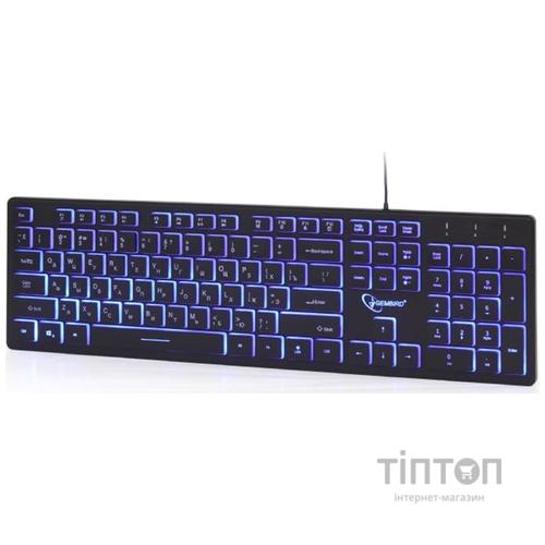 Клавіатура Gembird KB-UML3-01-UA Black (KB-UML3-01-UA)