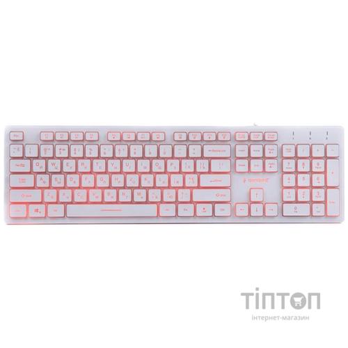 Клавіатура Gembird KB-UML3-01-W-UA USB White (KB-UML3-01-W-UA)