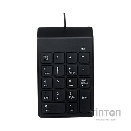 Клавіатура Gembird KPD-U-03 USB Black (KPD-U-03)