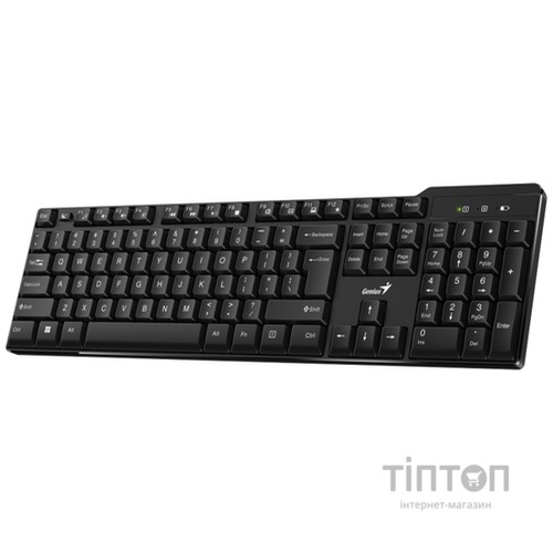 Клавіатура Genius KB-7100X USB, Black, UKR