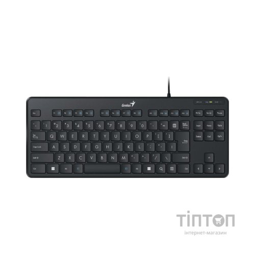 Клавіатура Genius LuxeMate 110 USB UA Black (31300012407)