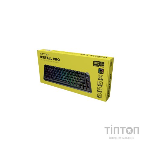 Клавіатура Hator Icefall Pro Wireless/Bluetooth/USB Black (HTK450UA)