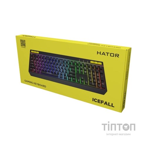 Клавіатура Hator Icefall USB Black (HTK402UA)