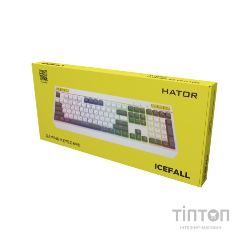 Клавіатура Hator Icefall USB White (HTK405UA)
