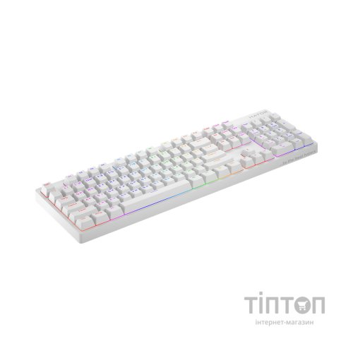 Клавіатура Hator Rockfall 2 Mecha Orange USB White (HTK-711)