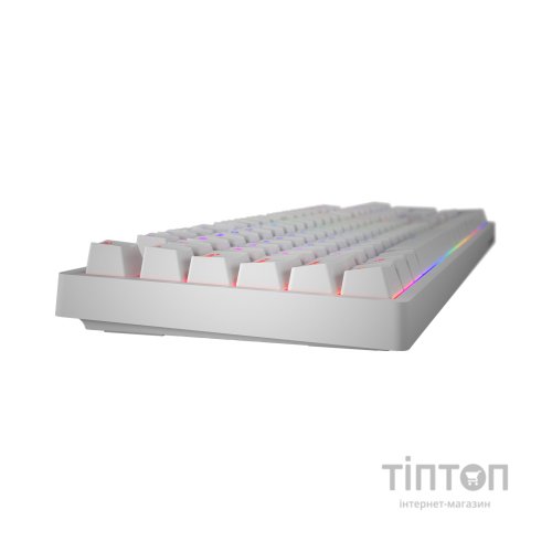 Клавіатура Hator Rockfall 2 Mecha Orange USB White (HTK-711)