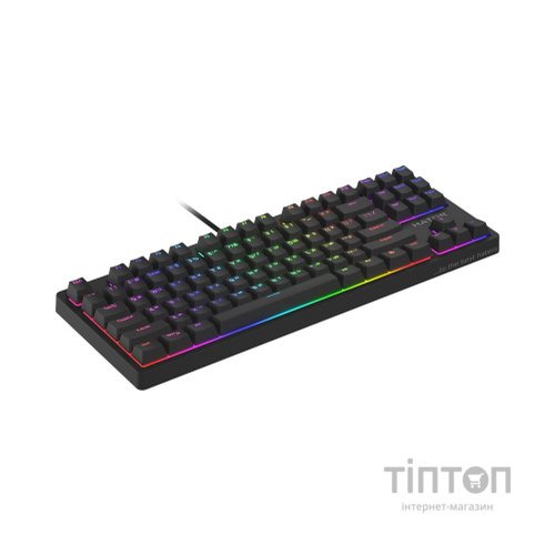 Клавіатура Hator Rockfall 2 Mecha TKL Orange USB Black (HTK-520)