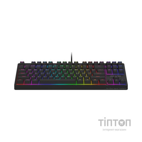 Клавіатура Hator Rockfall 2 Mecha TKL Orange USB Black (HTK-520)