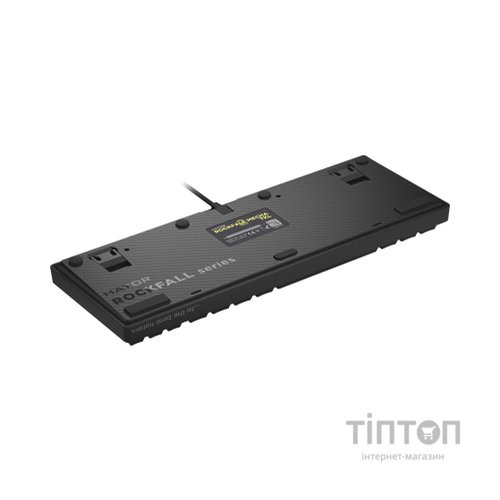 Клавіатура Hator Rockfall 2 Mecha TKL Orange USB Black (HTK-520)