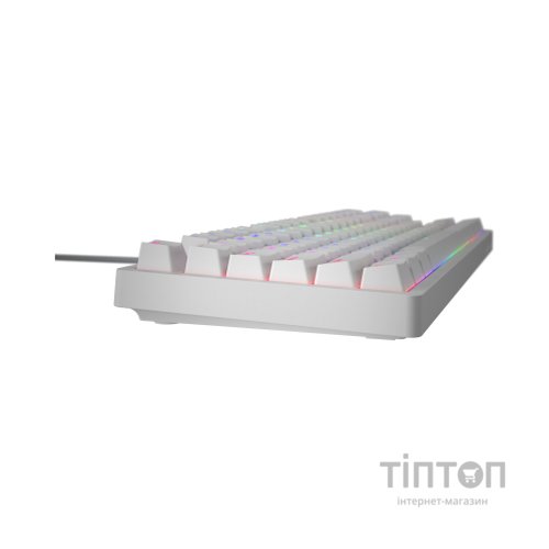 Клавіатура Hator Rockfall 2 Mecha TKL Orange USB White (HTK-521)