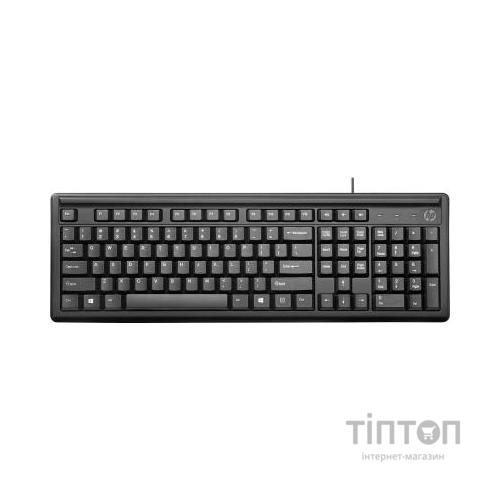 Клавіатура HP 100 USB Black (2UN30AA)