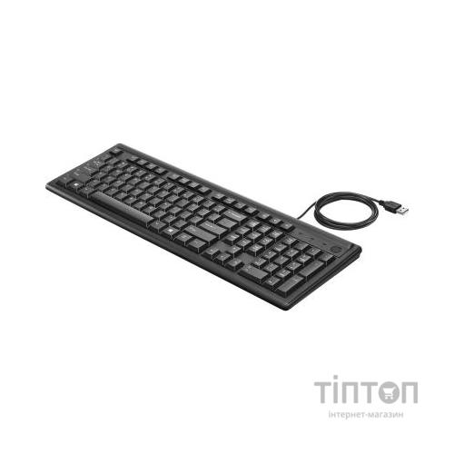 Клавіатура HP 100 USB Black (2UN30AA)