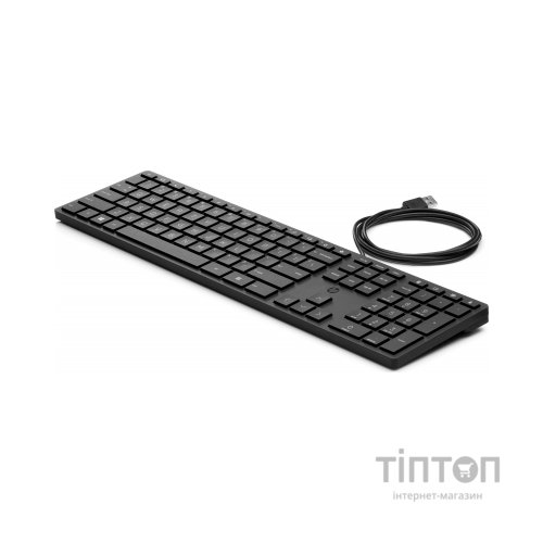 Клавіатура HP 320K USB Ukr Black (9SR37AA)
