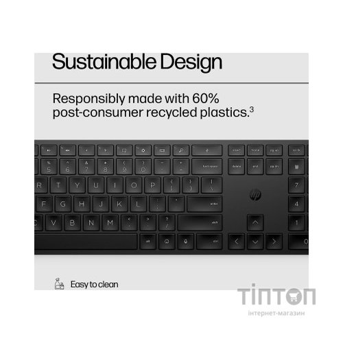 Клавіатура HP 450 Programmable Wireless UA Black (4R184AA)