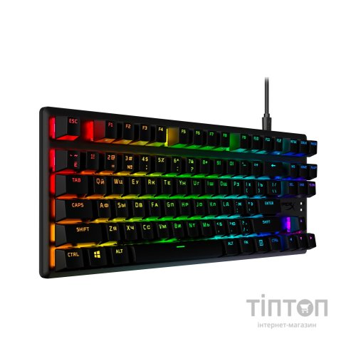 Клавіатура HyperX Alloy Origins Core PBT HX Aqua (639N9AA)