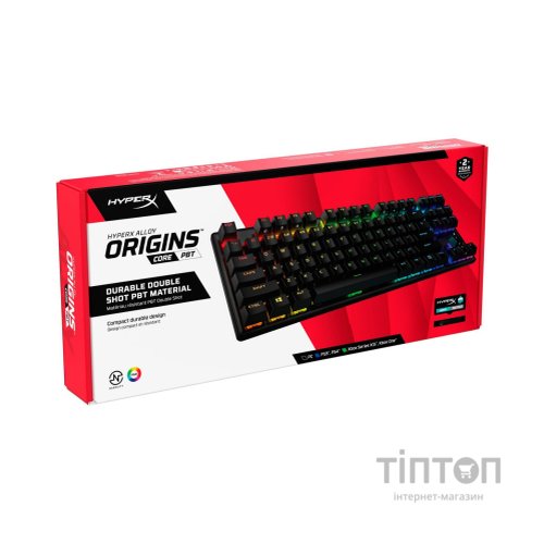 Клавіатура HyperX Alloy Origins Core PBT HX Aqua (639N9AA)