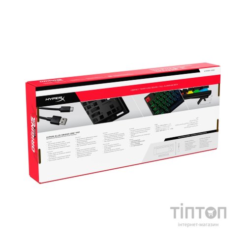 Клавіатура HyperX Alloy Origins Core PBT HX Aqua (639N9AA)