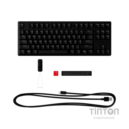 Клавіатура HyperX Alloy Origins Core PBT HX Red (639N7AA)