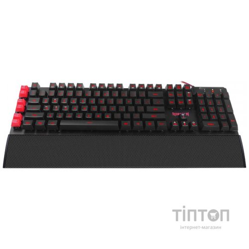 Клавіатура ігрова Redragon Yaksa K505 UKR, 7 кольорів AntiGhost USB (70392)