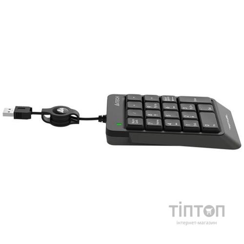 Клавіатура компактна A4tech FK13 USB Gray (FK13 (Grey))