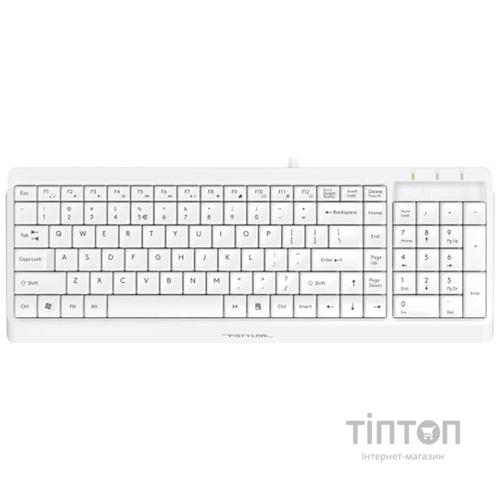 Клавіатура компактна A4tech Fstyler FK15 White (FK15 (White))