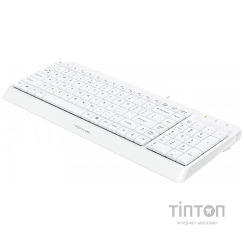 Клавіатура компактна A4tech Fstyler FK15 White (FK15 (White))