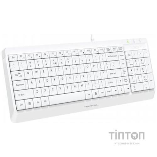 Клавіатура компактна A4tech Fstyler FK15 White (FK15 (White))