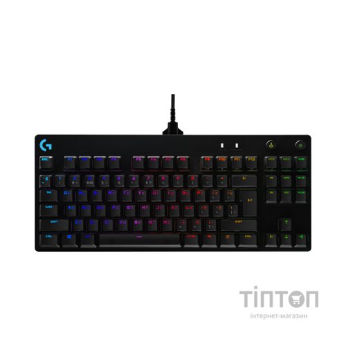 Клавіатура Logitech G PRO Mechanical Gaming USB UA Black (920-009392)