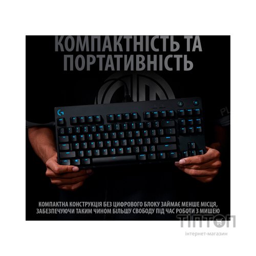 Клавіатура Logitech G PRO Mechanical Gaming USB UA Black (920-009392)