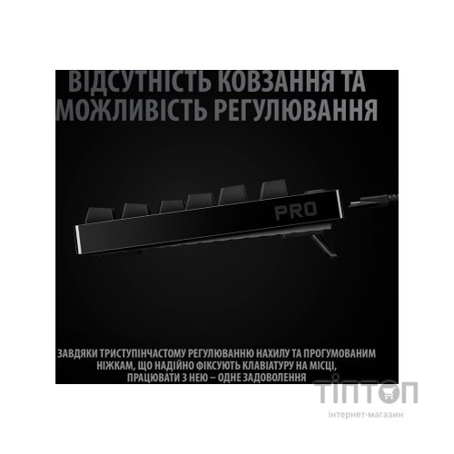 Клавіатура Logitech G PRO Mechanical Gaming USB UA Black (920-009392)
