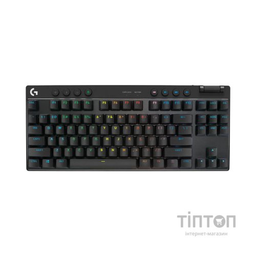Клавіатура Logitech G PRO X TKL Lightspeed Tactile USB UA Black (920-012136)