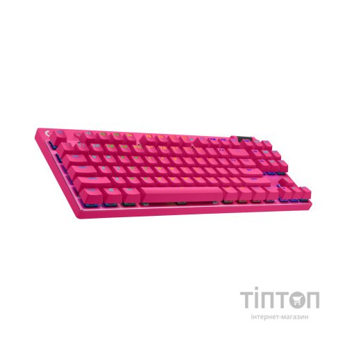 Клавіатура Logitech G PRO X TKL Lightspeed Tactile USB UA Magenta (920-012159)