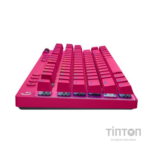 Клавіатура Logitech G PRO X TKL Lightspeed Tactile USB UA Magenta (920-012159)