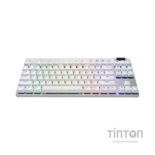 Клавіатура Logitech G PRO X TKL Lightspeed Tactile USB UA White (920-012148)