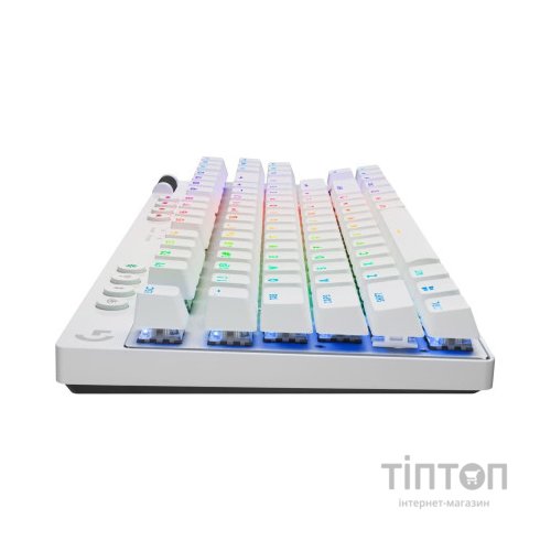 Клавіатура Logitech G PRO X TKL Lightspeed Tactile USB UA White (920-012148)
